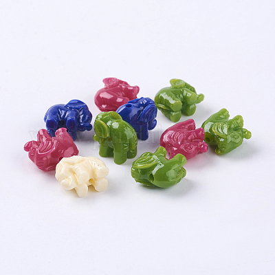 Wholesale Wholesale Fashion Colorful Resin Gummy Bear Ring Jewelry