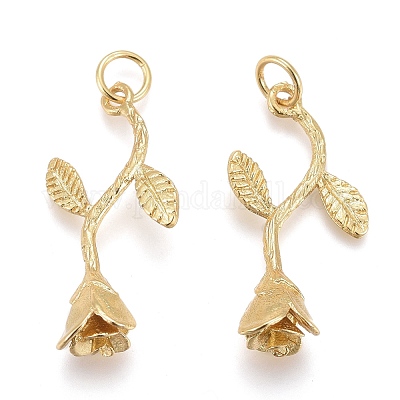 Латунные подвески KK-F821-41G-1