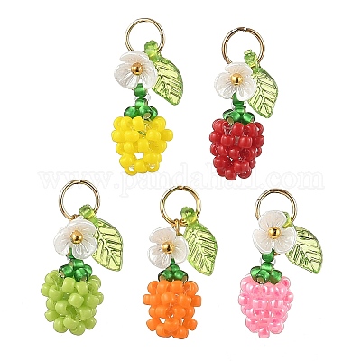 Стеклянные подвески из бисера PALLOY-MZ00906-1