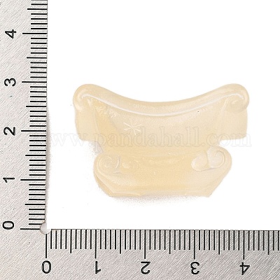 Рождественские тематические статуэтки из смолы для украшения рабочего стола в домашнем офисе DJEW-M017-02A-01-1
