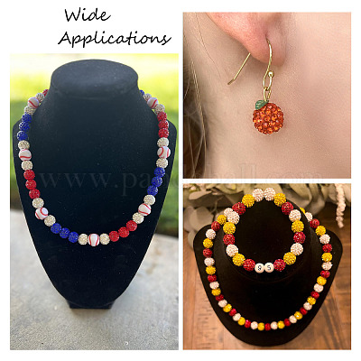 100 шт. 2 цвета проложить бусины для дискотечного шара RB-TA0001-28-1