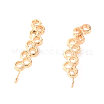 Lega orecchini pendenti&nbsp;EJEW-F270-06GF-1