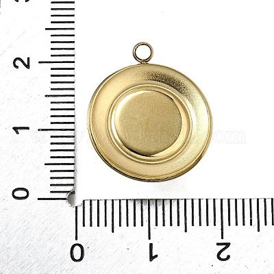 Подвески из пластикового жемчуга STAS-Q360-03E-G-1