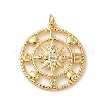 Стойки обшивки латунь микро проложить Циркон подвеску KK-A190-10G-1