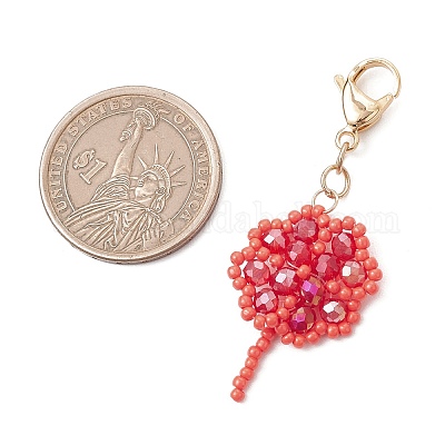 Подвески из бисера ручной работы украшения HJEW-MZ00297-03-1