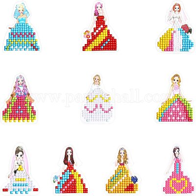 Disney Diamond Painting Stickers Kits For Kids Cartoon Princess Stitch  Diamond Art Mosaic Sticker by Numbers