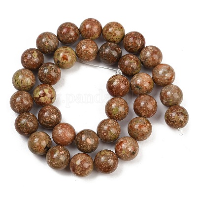 Природные Unakite бисер нитей G-F792-C06-02-1
