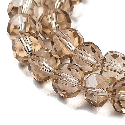 Прозрачные стеклянные бусины X-GLAA-G013-10mm-90-1