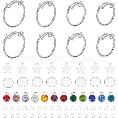 Набор для самостоятельного изготовления регулируемого кольца-шарма DIY-NB0009-99-1