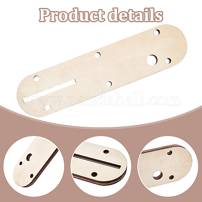 Необработанная деревянная инкрустированная доска WOOD-WH0029-130-1