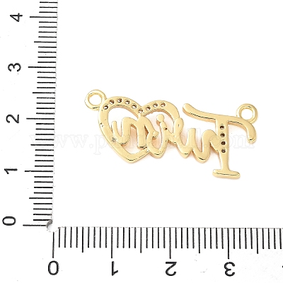 Латунные микропрозрачные кубические циркониевые соединения KK-D357-03A-G-1