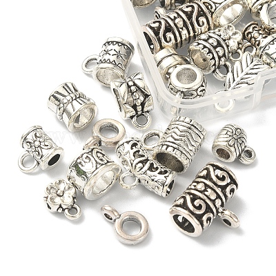 40 шт. 20 стильные тибетские поручни из сплава TIBE-FS0001-10-1