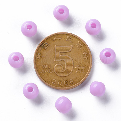 Непрозрачные акриловые бусины MACR-S370-C6mm-A03-1