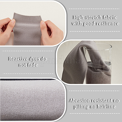 Wholesale 95% Cotton & 5% Elastic Fiber Ribbing Fabric for Cuffs 
