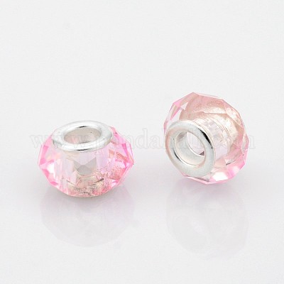 Граненый стеклянные европейские шарики GPDL-J026-03-1