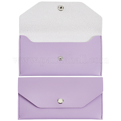 Кошельки из искусственной кожи с кнопками из сплава&nbsp;AJEW-WH20059-54B-1