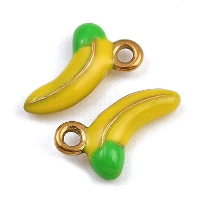 Подвески из нержавеющей стали 304 с фруктами STAS-A120-29C-G-1