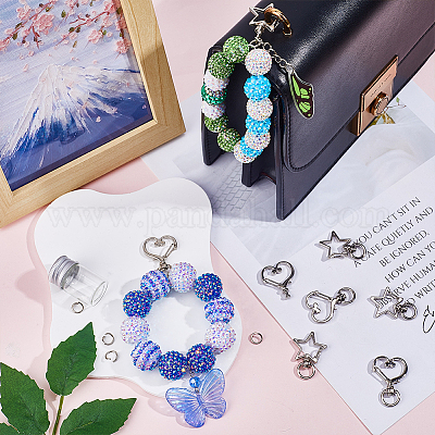 20 комплект из 2-х видов поворотных застежек из сплава FIND-SC0011-12-1