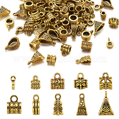 Поручни из сплава в тибетском стиле TIBE-TA0001-17-1