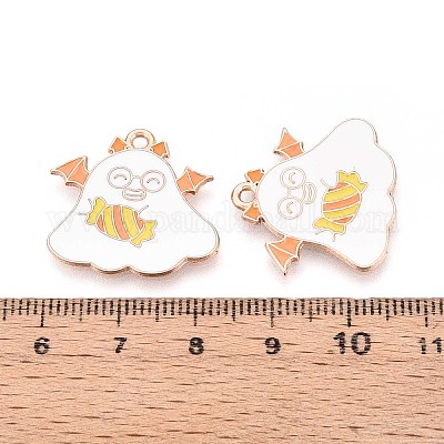 Подвески из сплава с эмалью на тему Хэллоуина ENAM-T022-54G-12-1