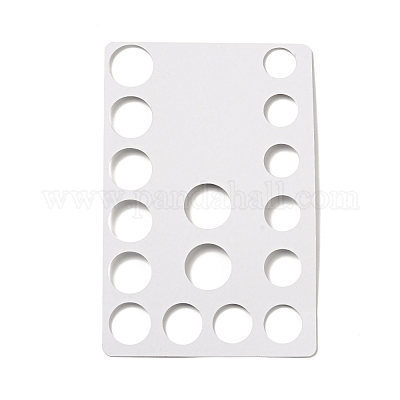 Fiarfiar 5pcs Ring Measuring Card Board Circumference Card Table American  European Size Screening Tool Finger Circumferences Ring Sizers for Measuring