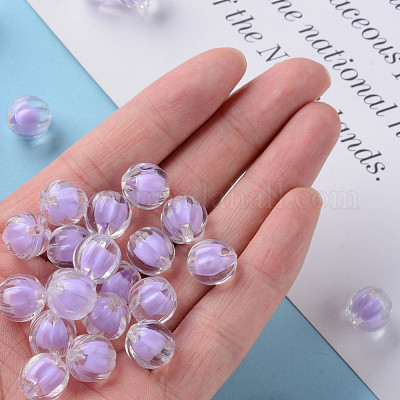 Прозрачные акриловые бусины&nbsp;TACR-S152-07A-SS2114-1