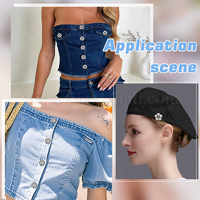 80 шт. 10 стиля пуговицы из сплава с тремя отверстиями на ножке BUTT-ME0001-05-1