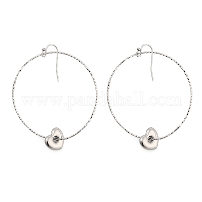 Некорневая нержавеющая сталь 304 висячие серьги для женщин EJEW-G397-04P-1