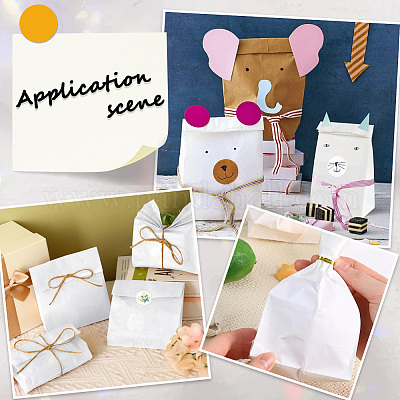 50 шт. прямоугольные бумажные пакеты для выпечки CARB-SP0001-05C-01-1