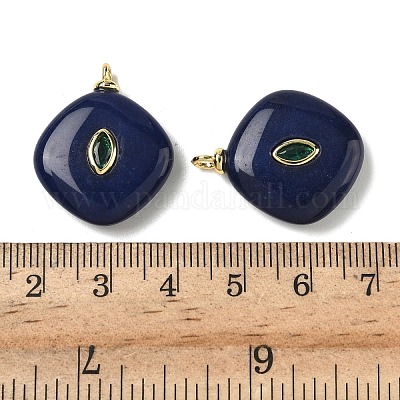 Крашеные натуральный белый нефрит подвески G-H328-06G-B15-1