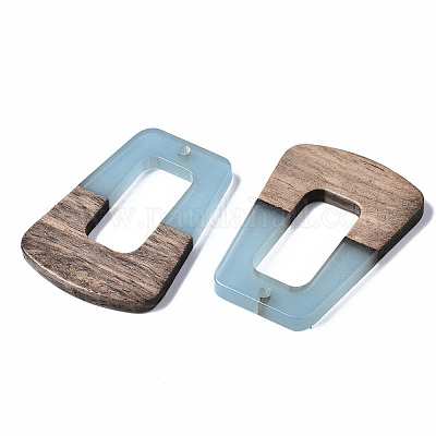 Подвески из смолы и ореха RESI-S358-84B-1