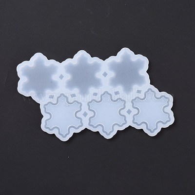 Wholesale DIY Snowflake Lollipop Making Food Grade Silicone Molds 
