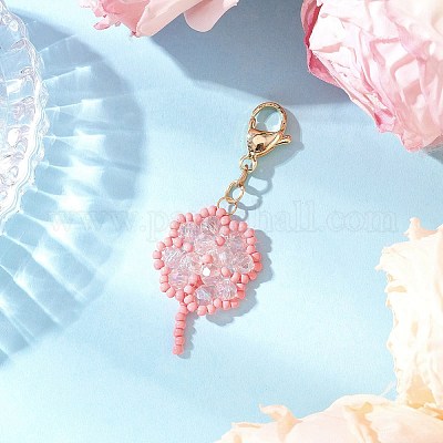 Подвески из бисера ручной работы украшения HJEW-MZ00297-02-1