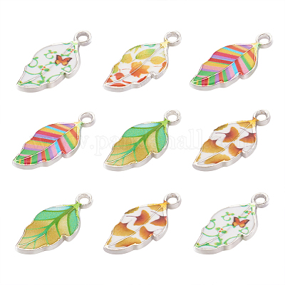 Подвески из эмали и сплава&nbsp;PALLOY-TAC0009-25P-1