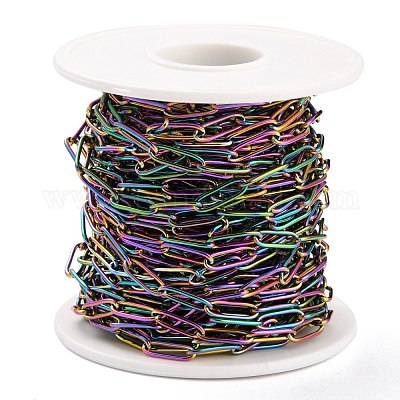 Ионное покрытие (ip) 304 нержавеющая сталь скрепки цепи CHS-O010-01MC-1