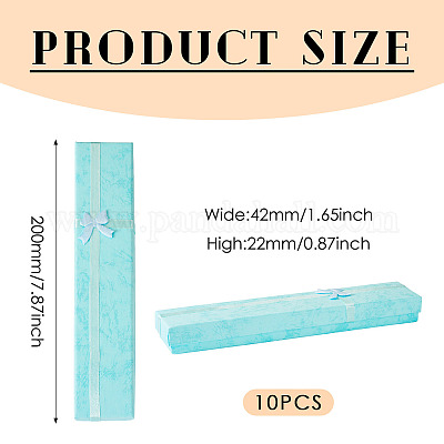 Картон ожерелье коробки CON-TAC0014-01B-1