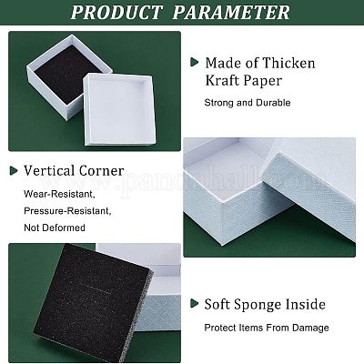 Картонные коробки ювелирных изделий CBOX-NB0001-19A-1