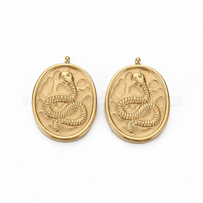 Ионное покрытие (ip) 304 нержавеющая сталь подвеска со стразами STAS-N097-113LG-NR-1