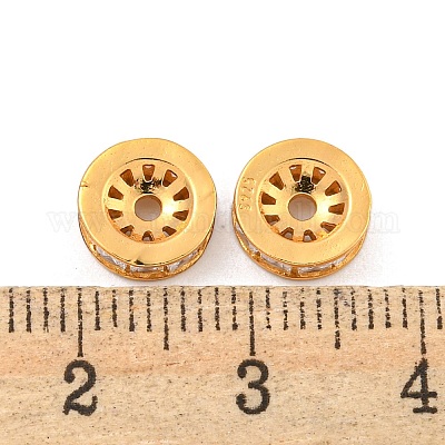 925 стерлинговый серебристый микроформованный кубический цирконий STER-U002-15B-G-1