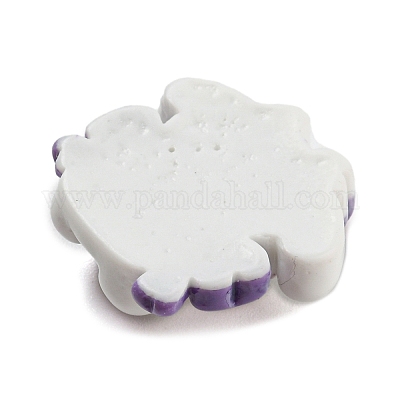 Кабошоны с милым щенком из непрозрачной смолы CRES-P026-B02-1