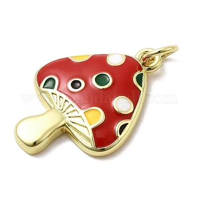 Латунь эмаль подвески KK-P338-12G-01-1