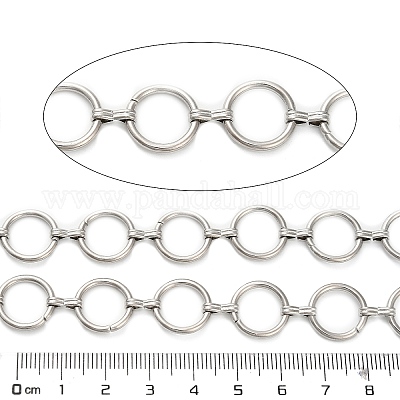 Цепи с кольцевыми звеньями из нержавеющей стали 304 CHS-A016-48P-A-1