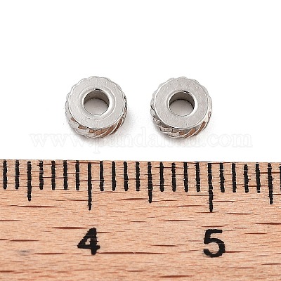 Бусины из нержавеющей стали 202 STAS-B072-13P-02A-1