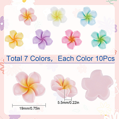 Кабошоны из непрозрачной смолы RESI-SC0002-77-1