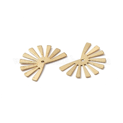 Латунь подвески&nbsp;KK-WH0045-028-1