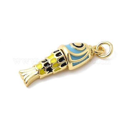 Латунь эмаль подвески KK-H529-51G-04-1