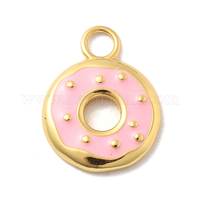 925 подвеска из розовой эмали стерлингового серебра STER-Z012-01G-03-1