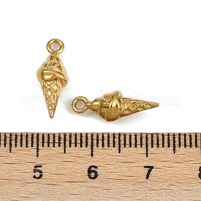 Подвески из нержавеющей стали 304 с тематикой океана STAS-F317-01C-G-1