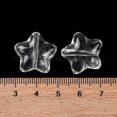 Прозрачные акриловые бусины OACR-M011-03-1