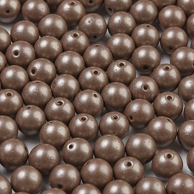 Выпечка краска стеклянные бусины SEED-A034-02H-1